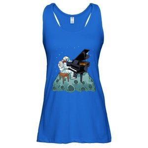 Grand Piano Pianist Gift Astronaut Music Piano Ladies Essential Flowy Tank