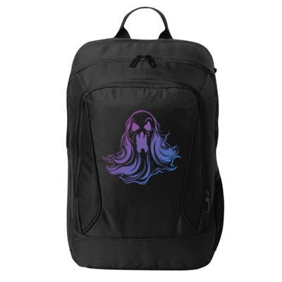 Ghost Poltergeist Paranormal Spooky Halloween Gift City Backpack