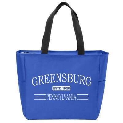 Greensburg Pennsylvania Pa Zip Tote Bag