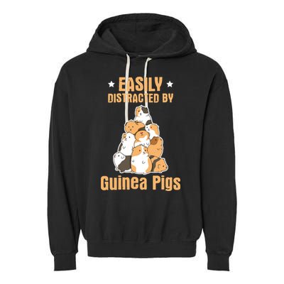 Guinea Pig Quote For A Guinea Lover Garment-Dyed Fleece Hoodie