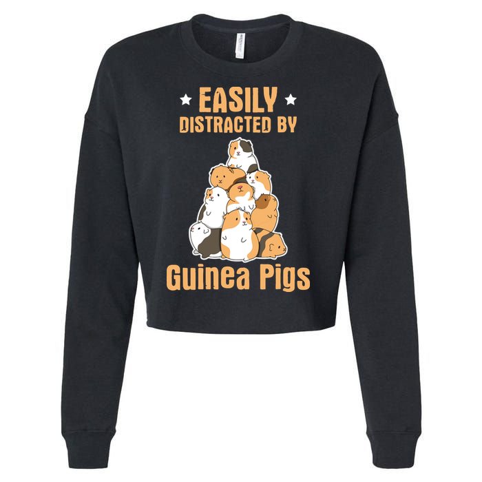 Guinea Pig Quote For A Guinea Lover Cropped Pullover Crew