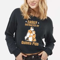 Guinea Pig Quote For A Guinea Lover Cropped Pullover Crew