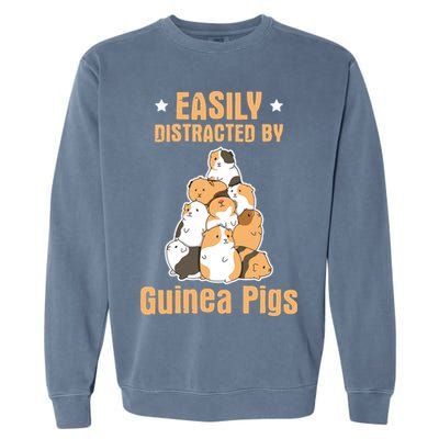 Guinea Pig Quote For A Guinea Lover Garment-Dyed Sweatshirt