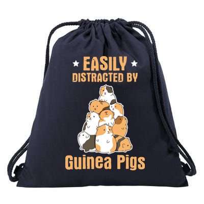 Guinea Pig Quote For A Guinea Lover Drawstring Bag
