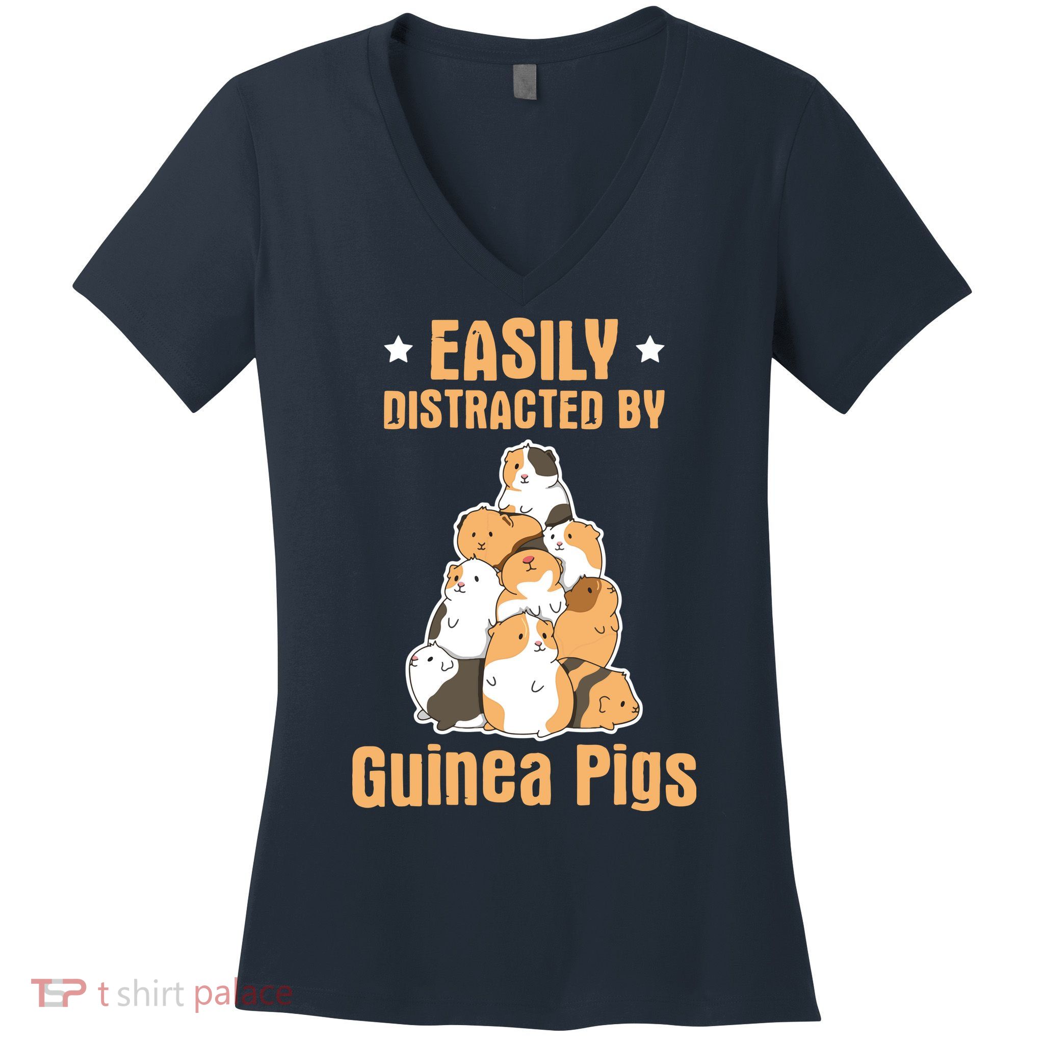 Guinea Pig Quote For A Guinea Lover Women's V-Neck T-Shirt