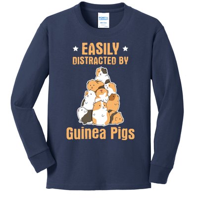 Guinea Pig Quote For A Guinea Lover Kids Long Sleeve Shirt