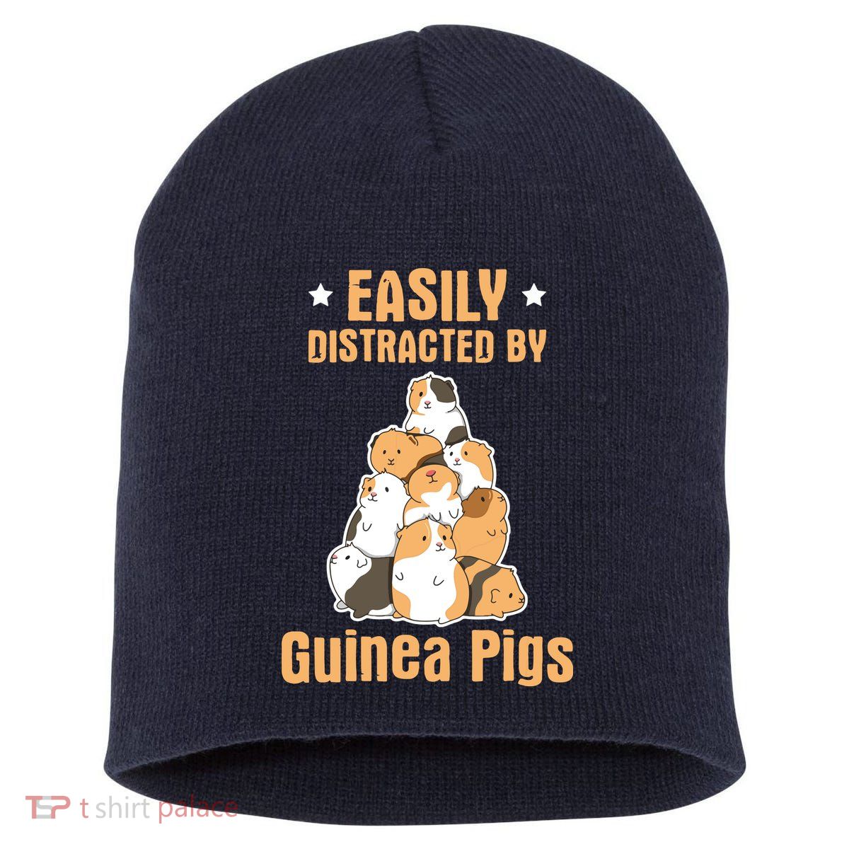 Guinea Pig Quote For A Guinea Lover Short Acrylic Beanie