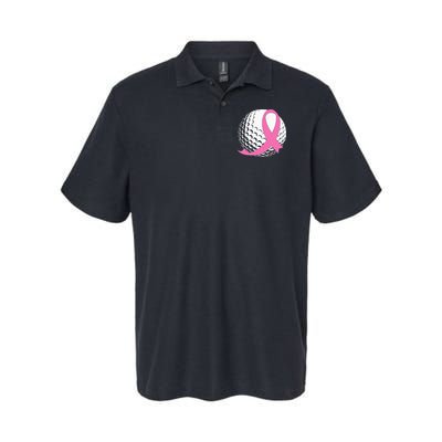 Golf Pink Ribbon Breast Cancer Awareness Polo