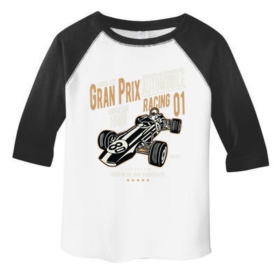 Grand Prix Racing 1969 Vintage Car Racing Fan Gift Toddler Fine Jersey T-Shirt