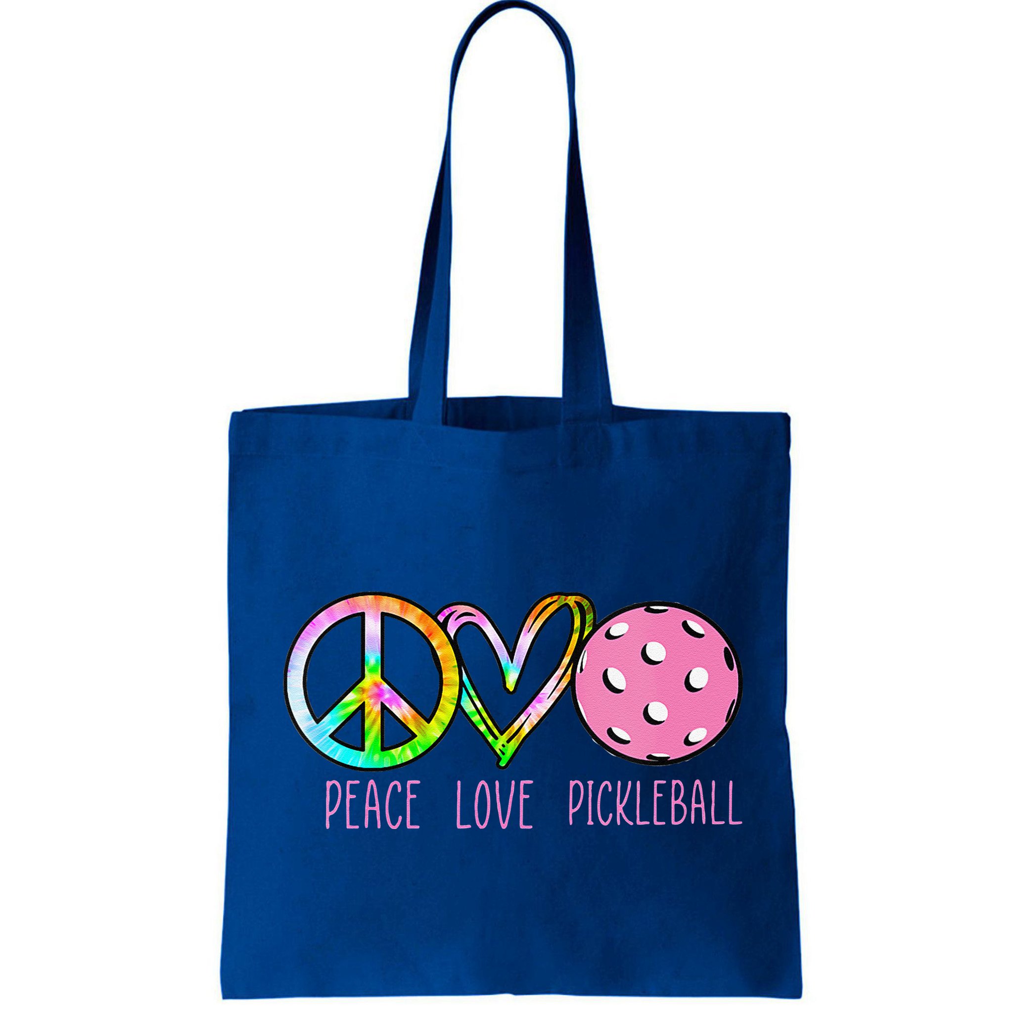 Girls Pickleball Retired Ladies Peace Love Pickleball Bag