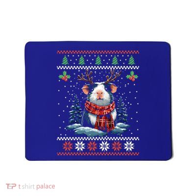 Guinea Pig Reindeer Christmas Xmas Swea Mousepad