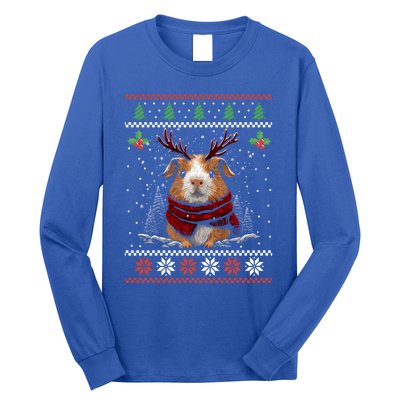 Guinea Pig Reindeer Christmas Xmas Swea Long Sleeve Shirt