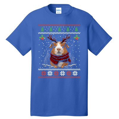 Guinea Pig Reindeer Christmas Xmas Swea Tall T-Shirt