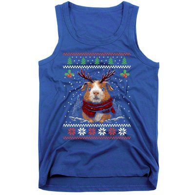 Guinea Pig Reindeer Christmas Xmas Swea Tank Top