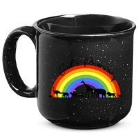 God's Promise Rainbow, Animals Of Noah's Ark 15oz Campfire Ceramic Mug