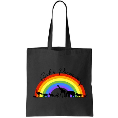 God's Promise Rainbow, Animals Of Noah's Ark Bag