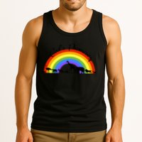 God's Promise Rainbow, Animals Of Noah's Ark Tank Top