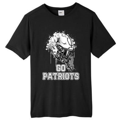 Go Patriots Rising Helmet Henry County High School Tall Fusion ChromaSoft Performance T-Shirt