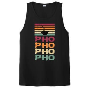 Great Pho Retro Design Food Lover Pho Soup PosiCharge Competitor Tank