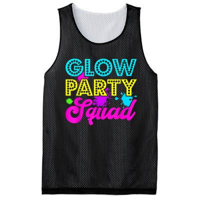 Glow Party Squad Halloween Costume Party Colorful Mesh Reversible Basketball Jersey Tank