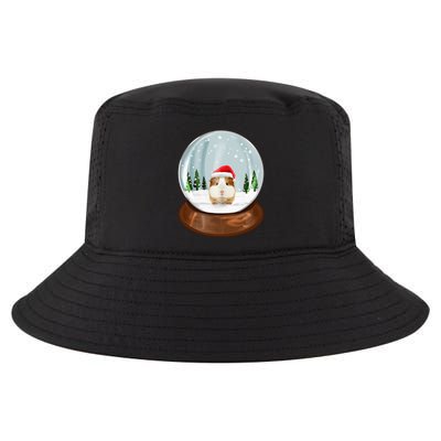 Guinea Pig Snow Globe Xmas Pjs Outfit Funny Christmas Long Sleeve Cool Comfort Performance Bucket Hat