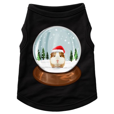 Guinea Pig Snow Globe Xmas Pjs Outfit Funny Christmas Long Sleeve Doggie Tank
