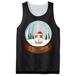 Guinea Pig Snow Globe Xmas Pjs Outfit Funny Christmas Long Sleeve Mesh Reversible Basketball Jersey Tank