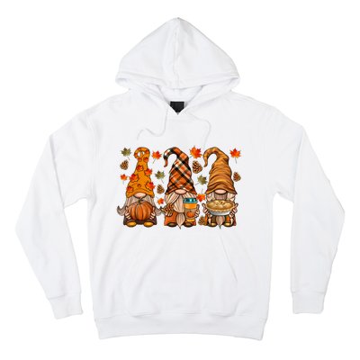 Gnomes Pumpkin Spice Coffee Latte Fall Autumn Thanksgiving Hoodie