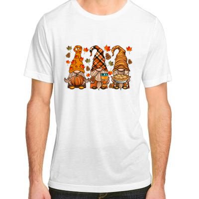 Gnomes Pumpkin Spice Coffee Latte Fall Autumn Thanksgiving Adult ChromaSoft Performance T-Shirt