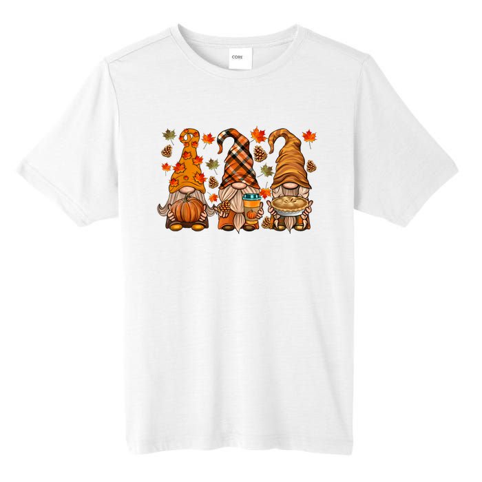 Gnomes Pumpkin Spice Coffee Latte Fall Autumn Thanksgiving Tall Fusion ChromaSoft Performance T-Shirt