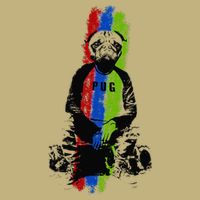Good Pug Sitting Art Cooling Performance Crew T-Shirt