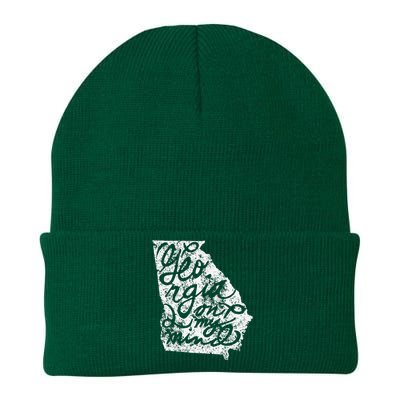 Georgia Peach State Georgia On My Mind Atlanta Knit Cap Winter Beanie