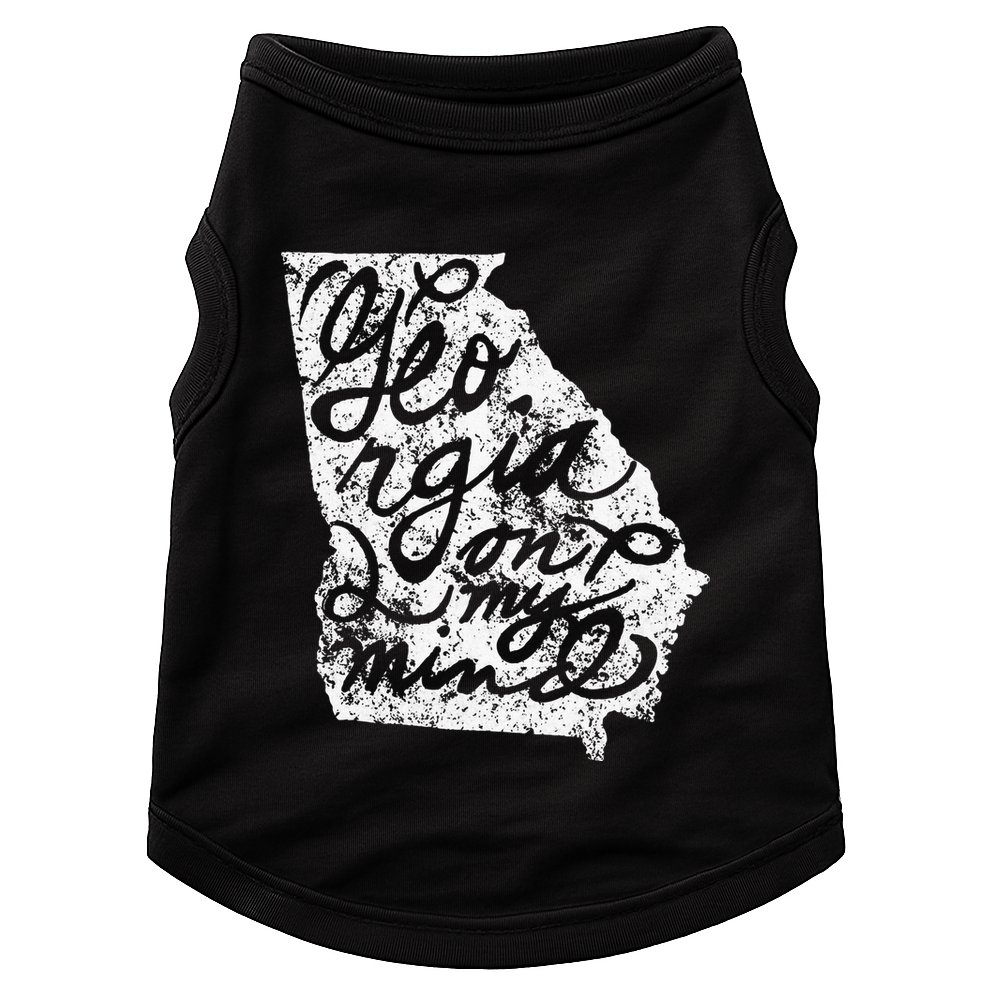 Georgia Peach State Georgia On My Mind Atlanta Doggie Tank