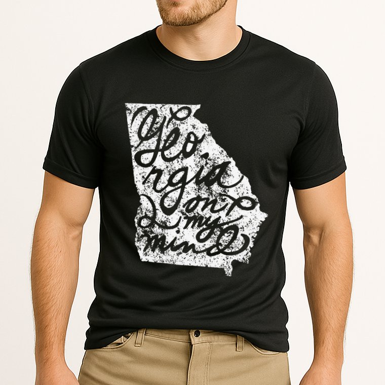 Georgia Peach State Georgia On My Mind Atlanta Cooling Performance Crew T-Shirt