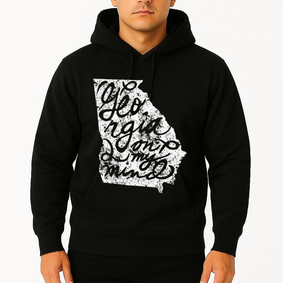 Georgia Peach State Georgia On My Mind Atlanta Hoodie