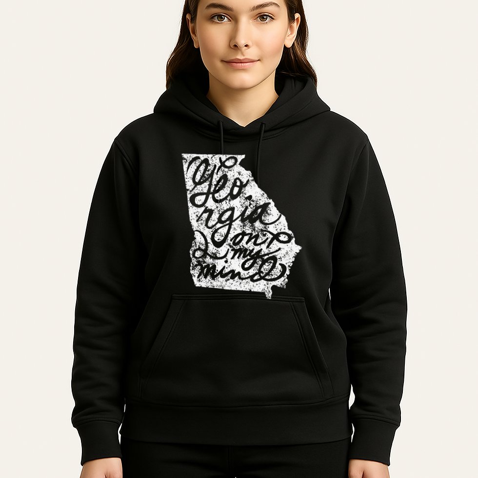Georgia Peach State Georgia On My Mind Atlanta Hoodie