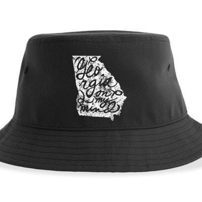 Georgia Peach State Georgia On My Mind Atlanta Sustainable Bucket Hat