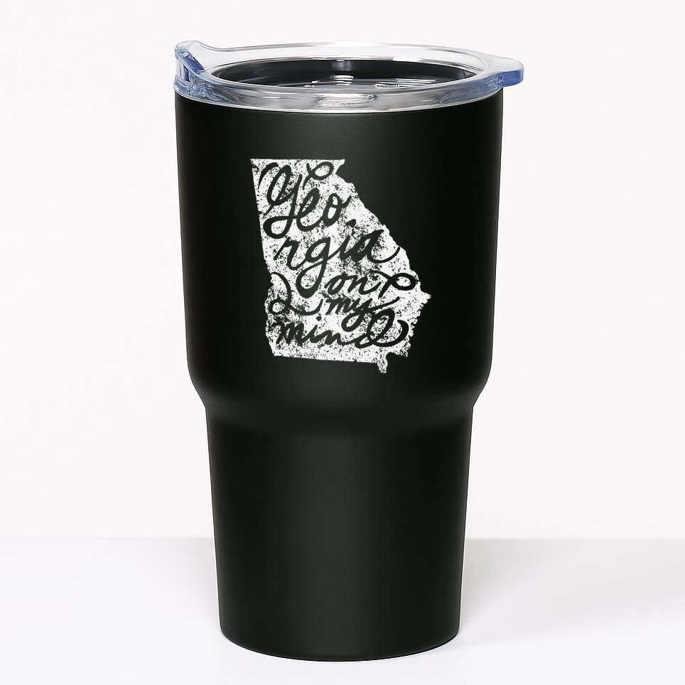 Georgia Peach State Georgia On My Mind Atlanta Tumbler
