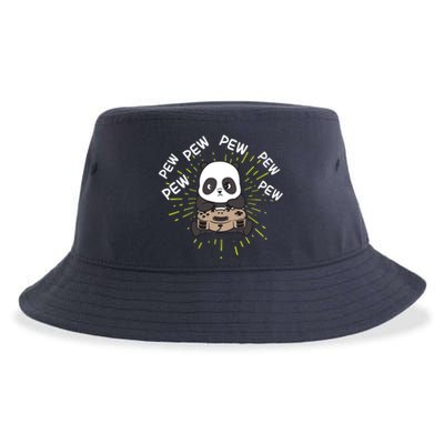 Gaming Panda Shirts Gaming Panda Sustainable Bucket Hat