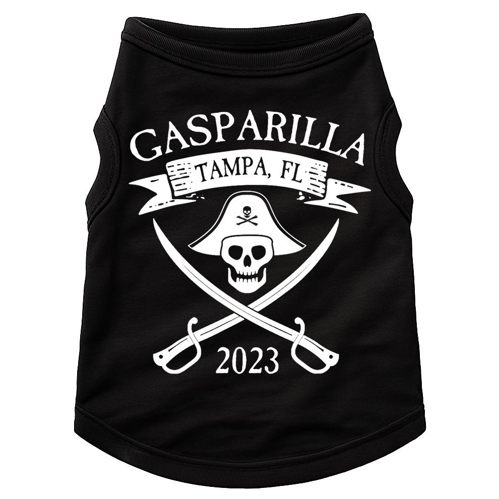 Gasparilla Pirate Souvenir Tampa Parade Florida Gasparilla Doggie Tank