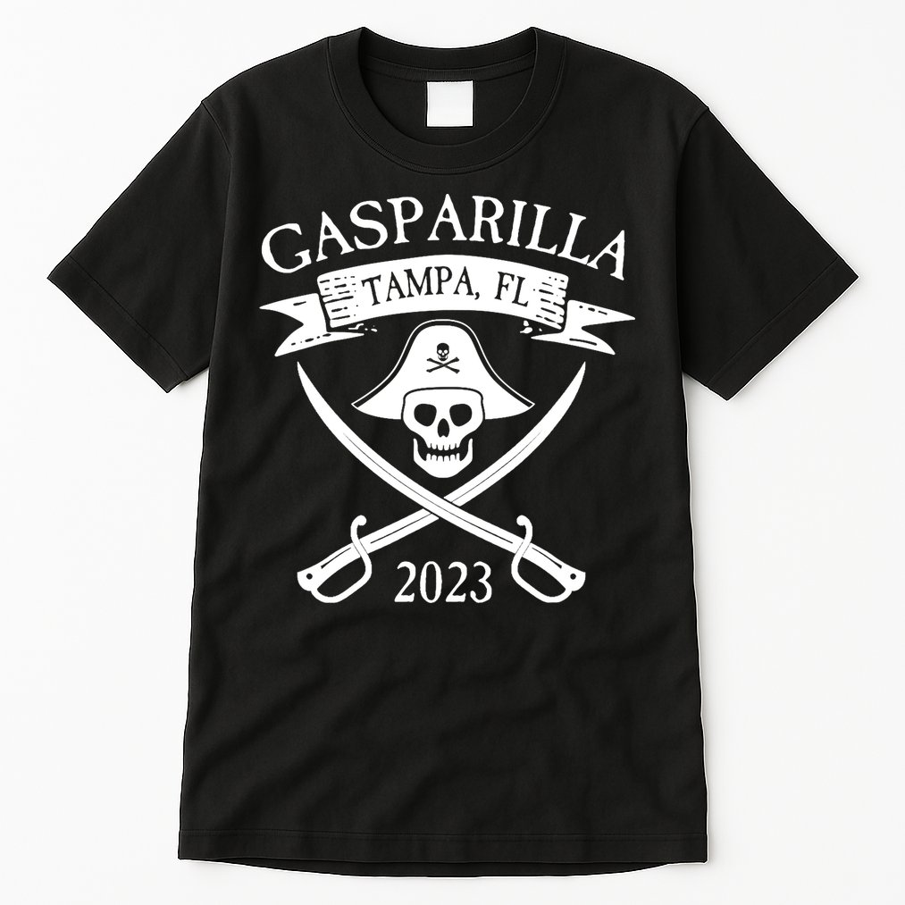 Gasparilla Pirate Souvenir Tampa Parade Florida Gasparilla Tall T-Shirt
