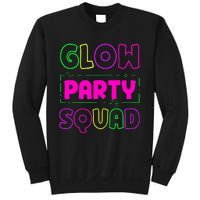 Glow Party Squad Neon Lights Party Lover Sweatshirt