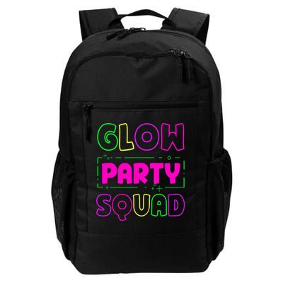Glow Party Squad Neon Lights Party Lover Backpack
