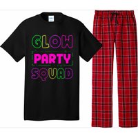 Glow Party Squad Neon Lights Party Lover Pajama Set