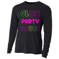 Glow Party Squad Neon Lights Party Lover Cooling Performance Long Sleeve Crew