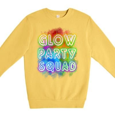 Glow Party Squad Premium Crewneck Sweatshirt