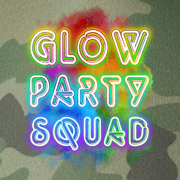Glow Party Squad Legacy Tie Dye Trucker Hat