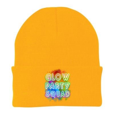 Glow Party Squad Knit Cap Winter Beanie