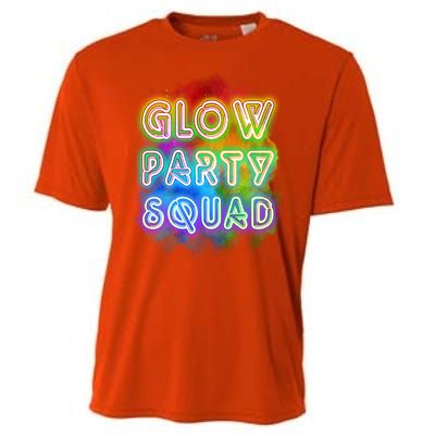 Glow Party Squad Cooling Performance Crew T-Shirt