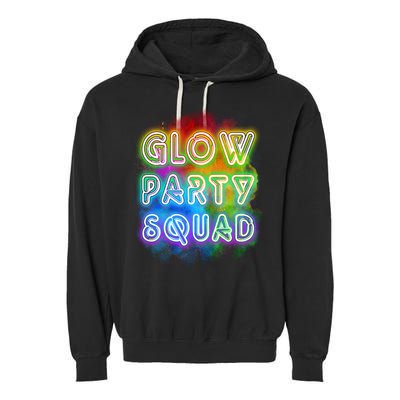 Glow Party Squad Garment-Dyed Fleece Hoodie